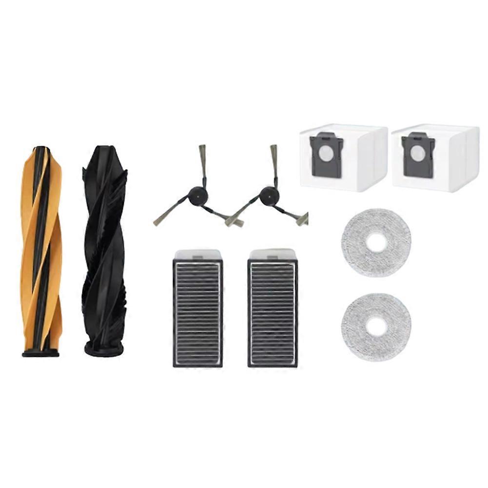Set Mit 10 Zubehörteilen Für Dreame X50s Pro Master / Matrix 10 / Matrix 10 Ultra Staubsauger: Hauptbürste, Filter Und Staubbeutel.