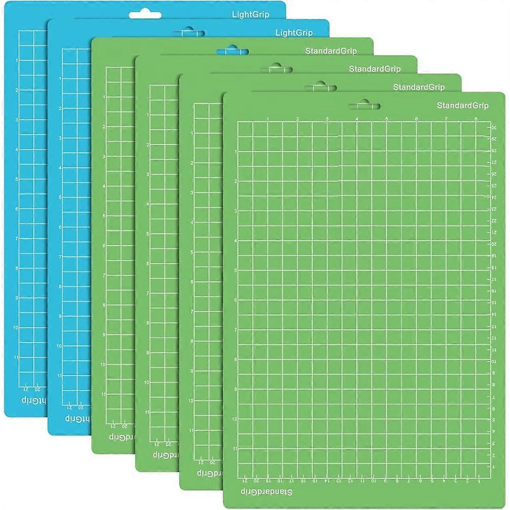 Schneidematten Für Joy Xtra: 21,6 Cm X 30,5 Cm, 6er-pack (4 Mit Standardgriff Und 2 Mit Leichtem Griff) – Maschinenzubehör