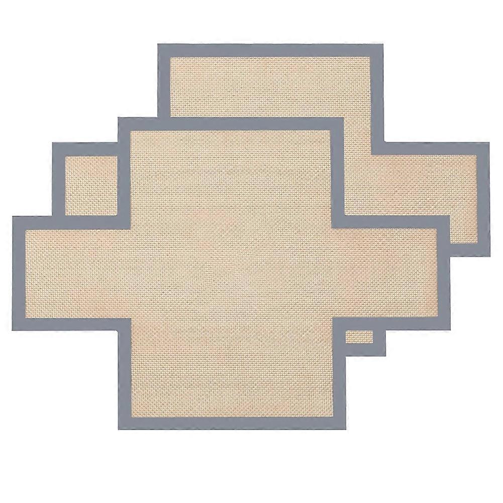 Set Aus 2 Antihaftbeschichteten Und Wiederverwendbaren Silikon-backmatten Für Eine 24 X 13 Cm Brotform.