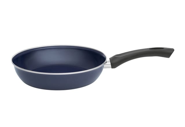 Riess Poêle à frire en émail Omas Ø24cm bleu cobalt