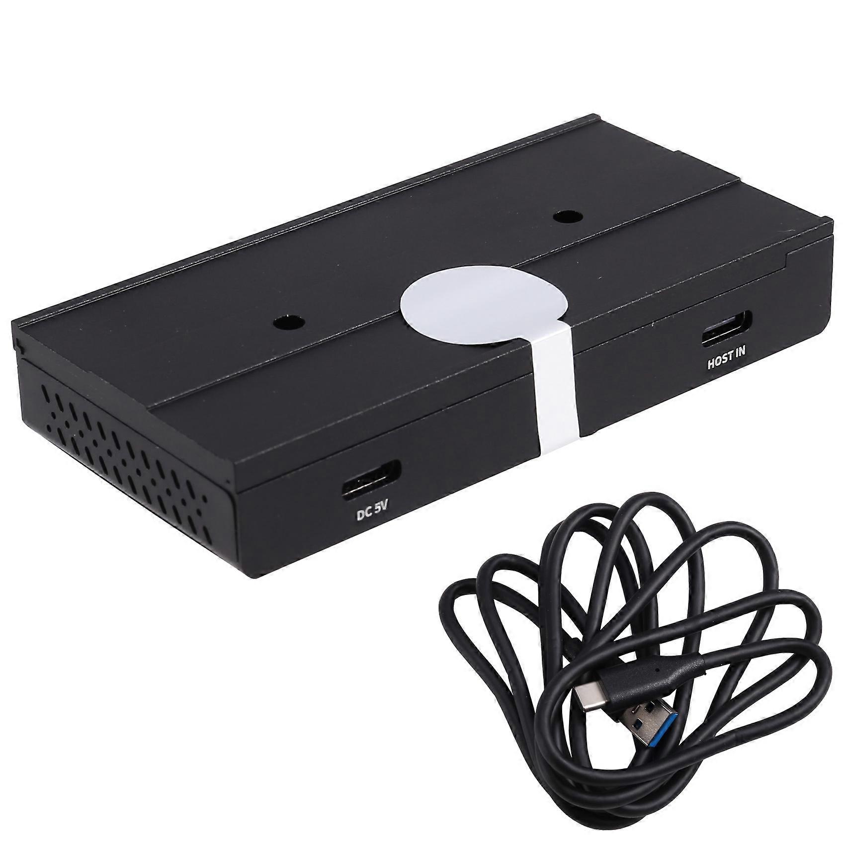 10-gbit/s-usb-hub Mit Magnetischem Desktop-schienenadapter, Zubehör Für Pc Und Macbook-laptop