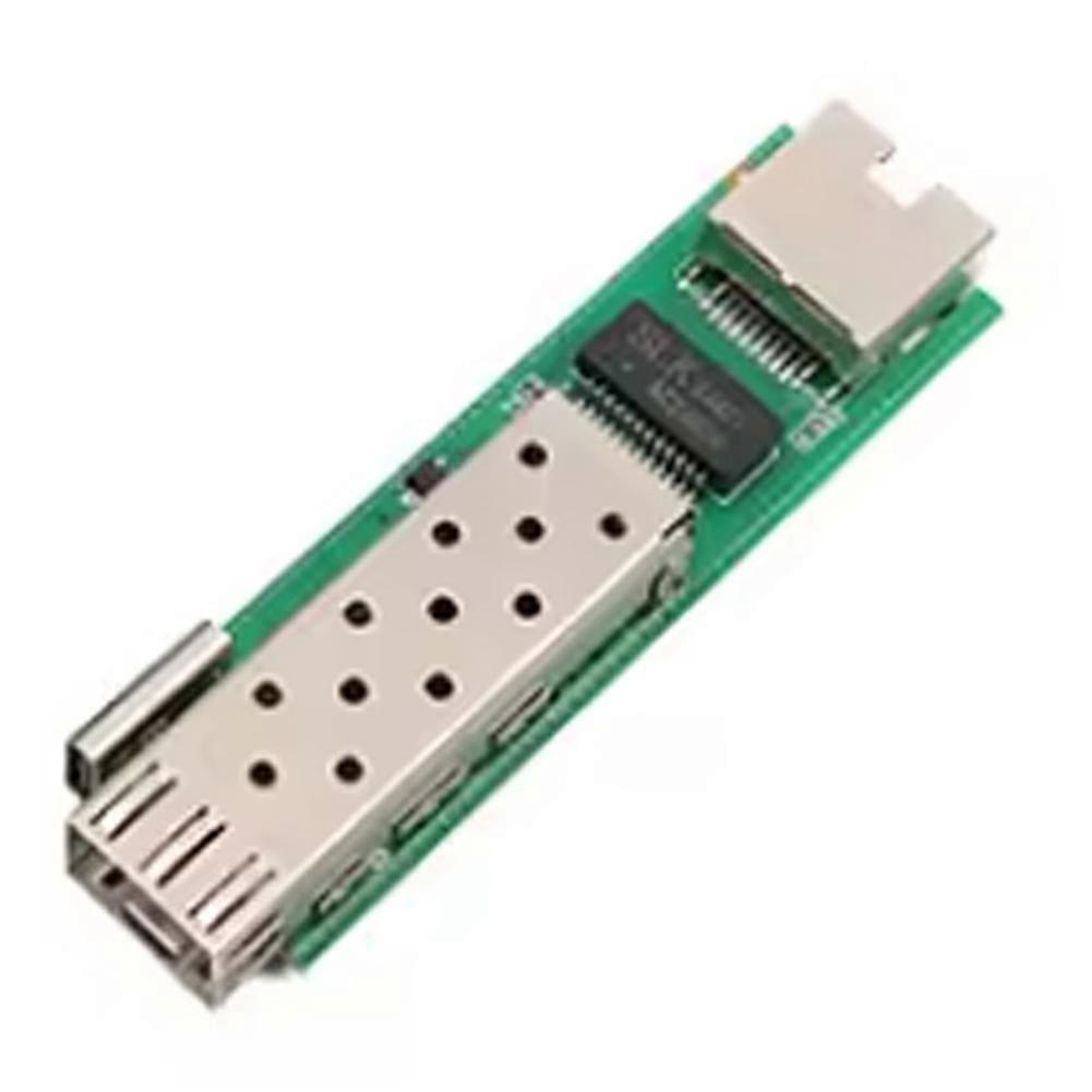 Mini-rpoe 1,25g-medienkonverter, Sfp-transceiver-modul, 5-v-dc-typ-c-eingang, 1 Sfp-steckplatz, 1 Rj45-ethernet-anschluss, Sfp-glasfaser-switch, A