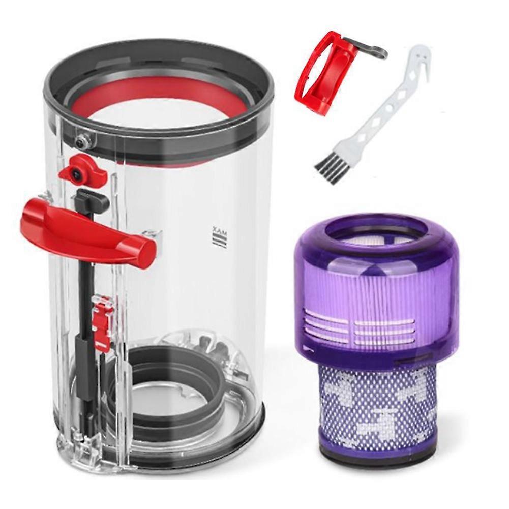 Ersatz-staubbehälter Für Die Staubsauger V11, V15, Sv14, Sv15 Und Sv22: Transparenter Staubbehälter Mit Hepa-filter