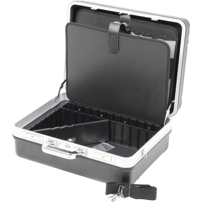 [gebraucht] B-ware Allit Werkzeugkoffer Unbestückt Werkzeugkasten Set Schwarz Abs 500x400x220mm