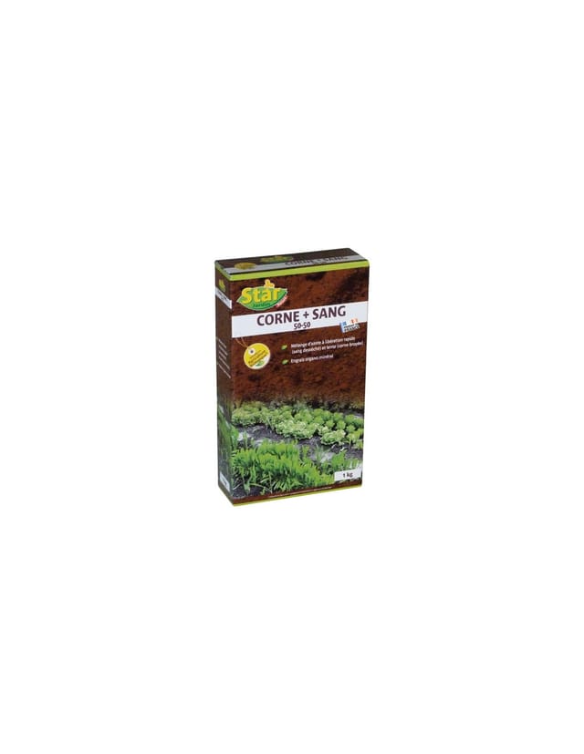 Dünger Stickstoff Horn Trockene Blut 1kg /nc - Star Jardin