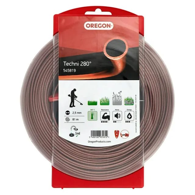 Freischneidefaden Techni 280°, 2,5 mm x 81 m - Oregon