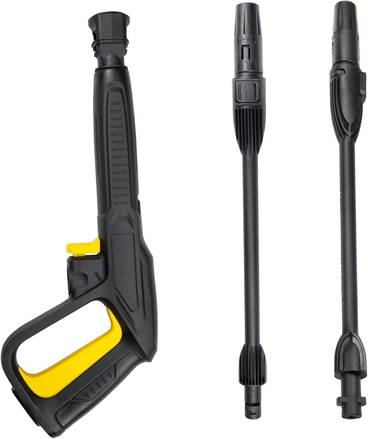 Pistolet De Rechange Pour Nettoyeur Haute Pression Avec Jet Variable Et Lance Rotative, Compatible Avec Les Nettoye,kärcher K2, K3, K4, K5, K6 Et K7.