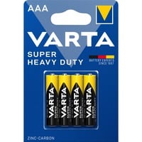 Batterie Zink-Kohle, Micro, aaa, R03, 1.5V, Superlife, 4 Stück - Varta Bild 2