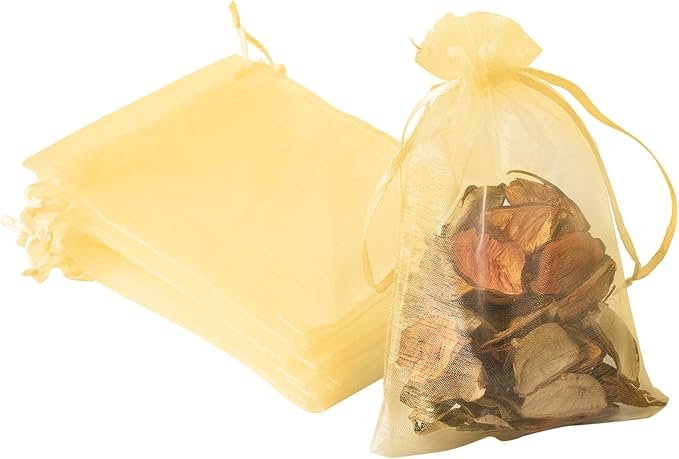 100 Sachets En Organza, Petits Sacs À Cordon 4 X 6, Sachets Cadeaux Pour Bijoux, Emballages Pour La Saint-valentin, Fêtes, Festivals, Etc.