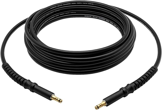 Tuyau De Remplacement De 6m, Tuyau De Nettoyage De L'Eau Du Nettoyeur Haute Pression, Raccord Rapide, Pistolet À Eau Haute Pression, Tuyau Haute Pression Pour Kärcher K2 -k7