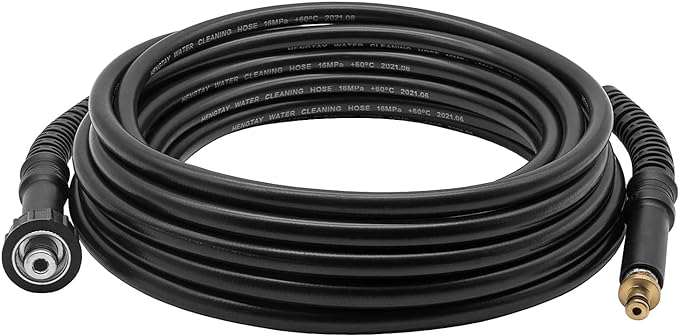 Tuyau Haute Pression De Rechange De 6 M, Raccord 10 Mm X M22, Raccord De Tuyau Pour Le Nettoyeur Haute Pression Kärcher K2 (ancien Modèle).