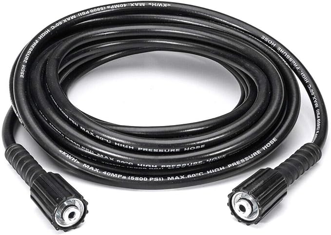 Raccord De Tuyau De Lavage Haute Pression 6m M22 Pour Pistolets À Eau Haute Pression, Tuyaux Haute Pression, Accessoires De Lavage Pour Kärcher Standard M22-14mm Filetage Femelle Torsadé.