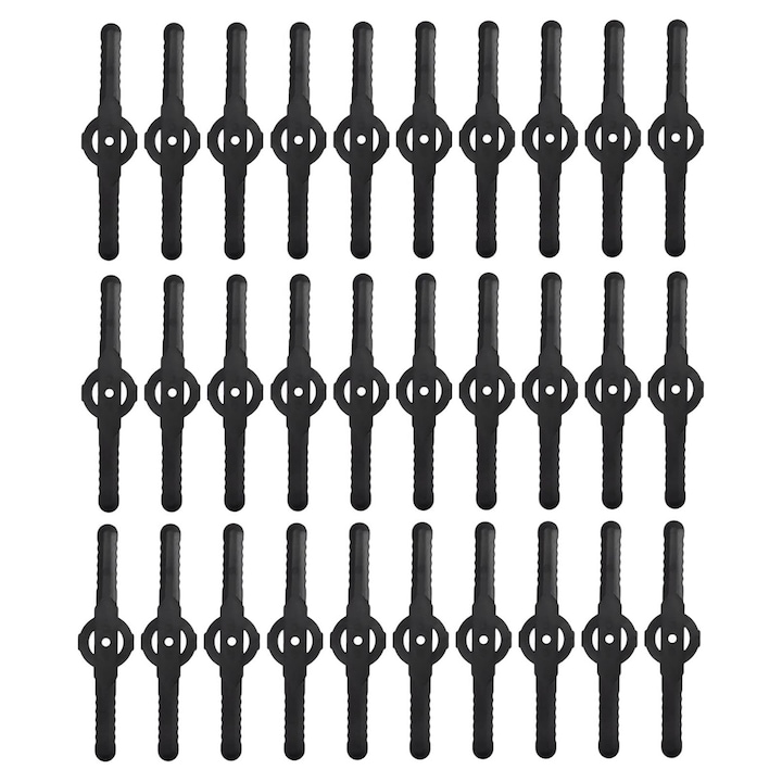 Set De Lame De Schimb Pentru Motocoase, 100 Buc Negru, 5mm