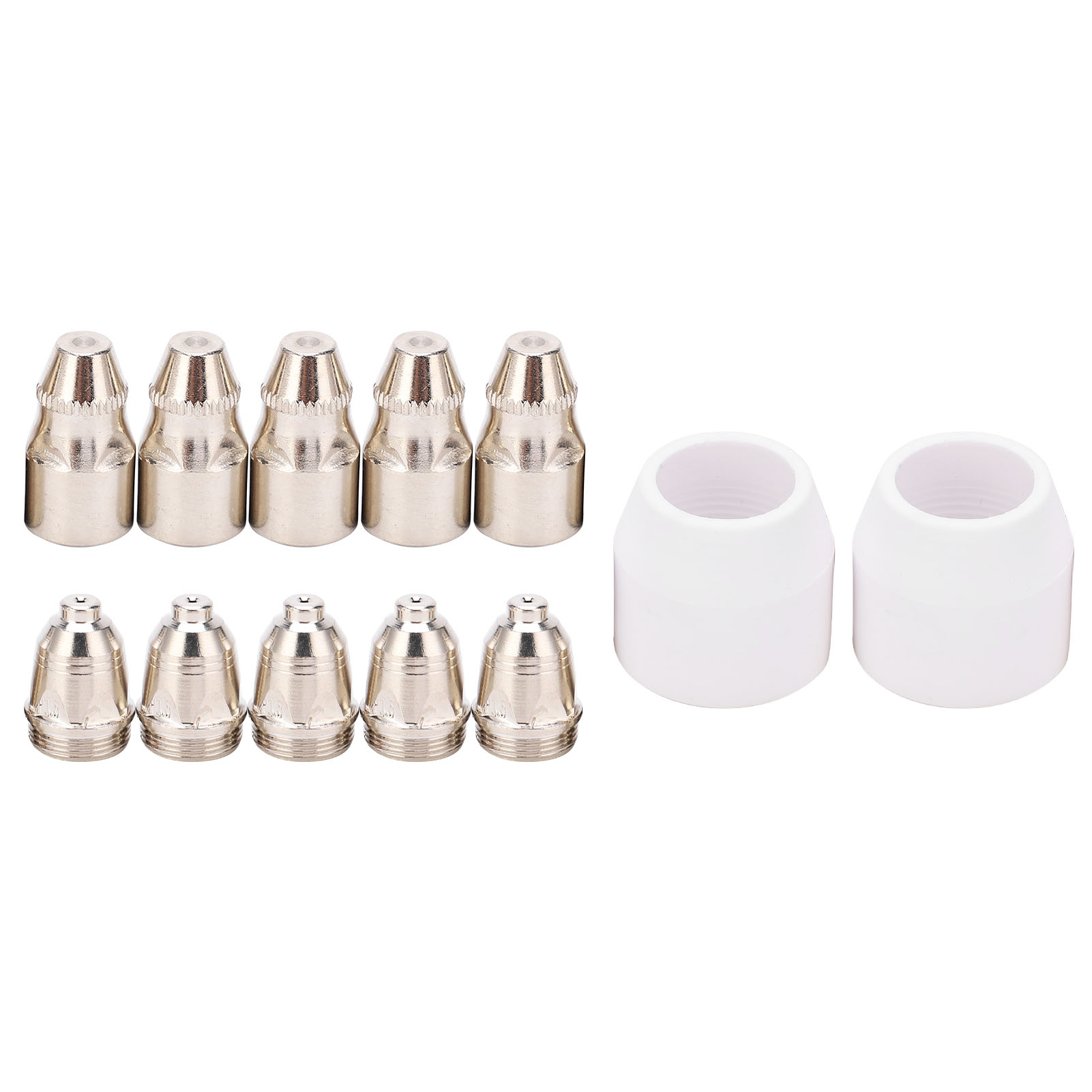 Kit D'Accessoires Plasma P80 : 12 Pièces Incluant Électrodes, Buses Céramiques Pour Machine De Découpe