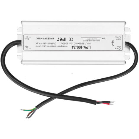 Alimentation À Découpage Étanche 100w 24v Dc Pour Led, Driver Électronique Sortie Unique Lpv-100-24
