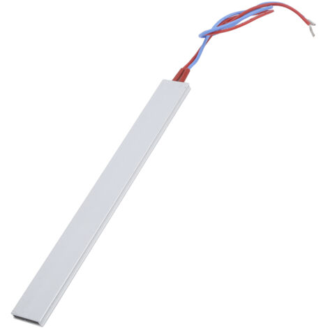 Ptc-keramikheizplatte Mit Isoliertem Aluminiumgehäuse, 200 X 21 X 5 Mm, 200 °c, 220 V Wechselstrom, Für Konstante Erwärmung