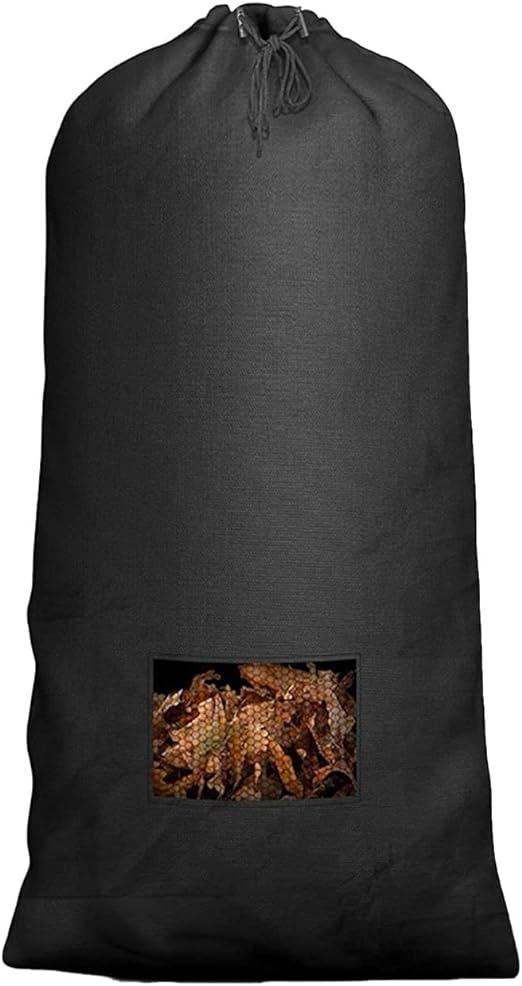 Sac De Ramassage De Feuilles Pour Tracteur Tondeuse, 200 X 130 Cm, Grande Capacité Pour Un Ramassage Rapide Des Feuilles, Compatible Avec La Plupart Des Tondeuses Autoportées.