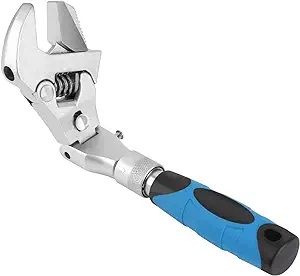 Clé À Cliquet À Tête Pivotante De 25 Cm (10 Pouces) Avec Tête Rotative À 180°
