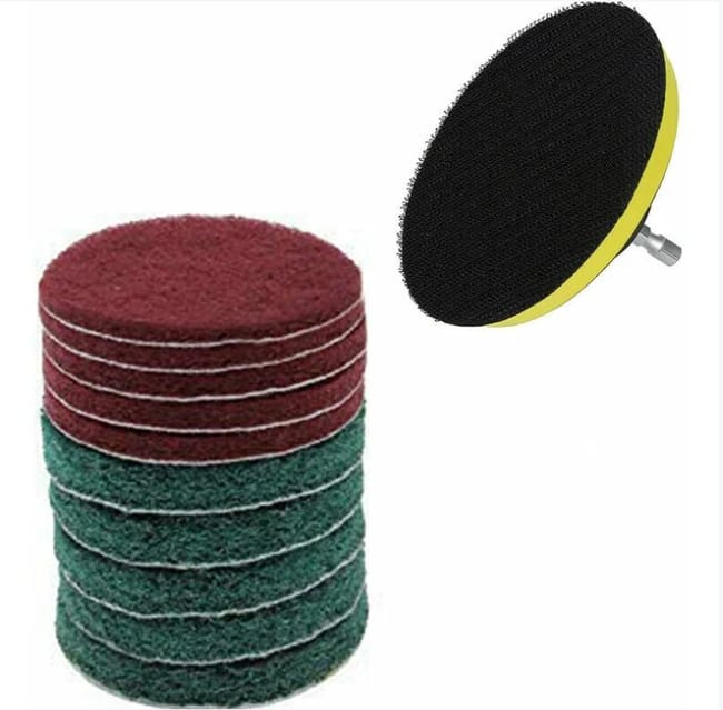 Brosse À Récurer Pour Perceuse Électrique - Le Kit De Nettoyage Domestique Comprend Un Accessoire Pour Forêt, 5 Brosses Rouges Et 5 Brosses Dures (sku Produit : 96442675 Sku Offre : Lehua25.5.19-8)