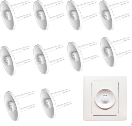 10 Protections Pour Bébés - Cache-prises - Protection Des Prises Électriques Pour Bébés - Protections Universelles Pour Enfants - Protection Des Fiches Électriques