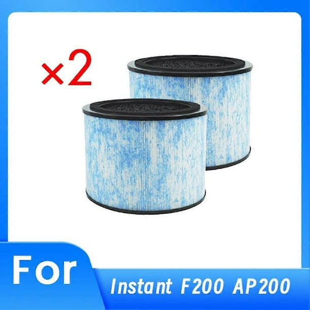 Filtres De Rechange Hepa 3-en-1 Pour Purificateurs D'Air Instant Ap200 Et F200 (2 Pièces)