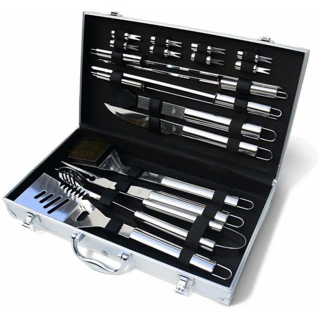 Ensemble D'Ustensiles Pour Grill Et Poêle - 18 Pièces (sku Produit : 96442578 Sku Offre : Mkh25.6.16-4)