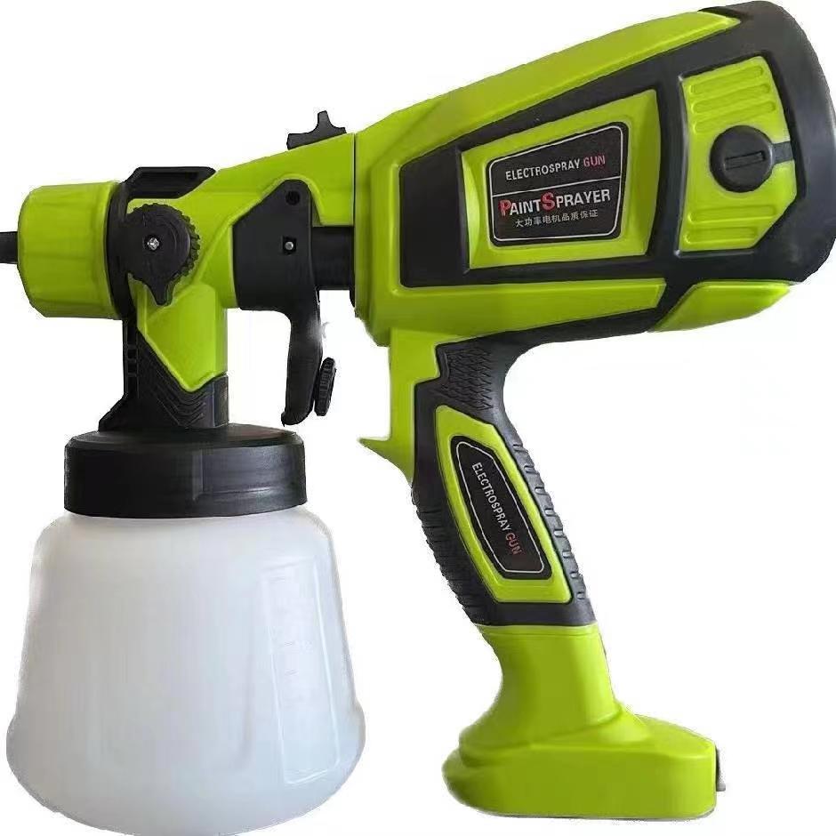 Pistolet À Peinture Professionnel, Pulvérisateur De Peinture Électrique Avec 3 Buses Pour Meubles, Clôtures, Murs, Hangars