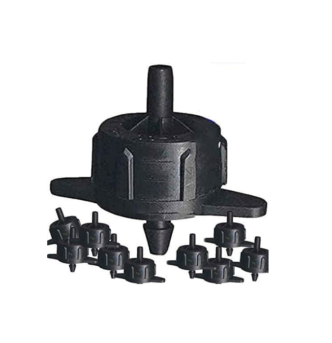 Lot De 100 Goutteurs Auto-compensateurs 4 Litres Goutteurs Détachables 4 L/h Pour L'Irrigation De Plantes, Pots, Microtubes Et Tuyaux De 16 Mm
