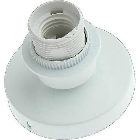 Douille E27 Pour Plafonnier, Idéale Pour La Maison Et Les Restaurants.-white