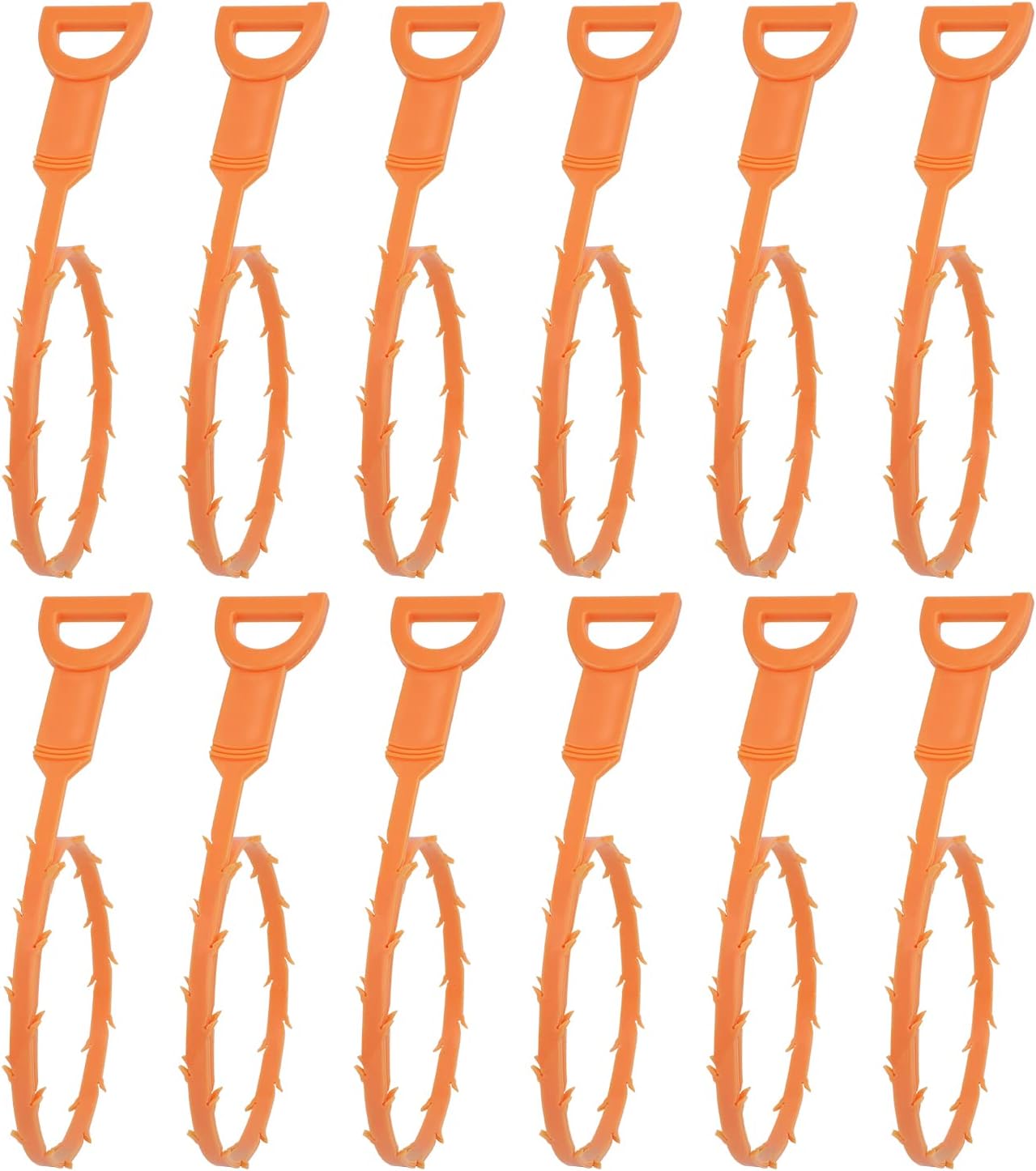 Ineasicer Lot De 12 Outils De Débouchage De Canalisations, 50 Cm, 49,8 X 0,95 X 0,20 Cm