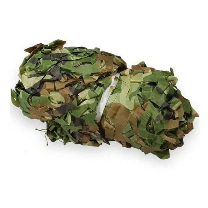 Plasa De Camuflaj Pentru Camping, 5m X 6m, Multicolor