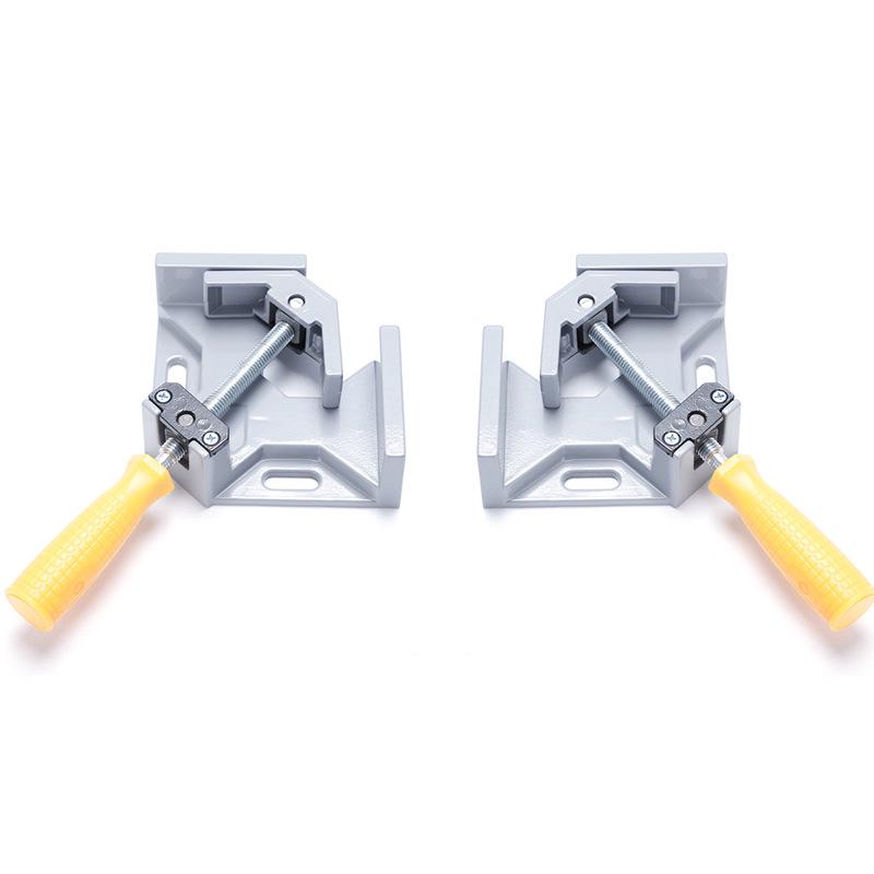 Pcs Serre Joint Angle 90 °, Etau D'Angle Alliage D'Aluminium Pince De Soudage D'Angle Avec Mâchoire Pivotante Réglable, Pour Outils Menuisier, Sou