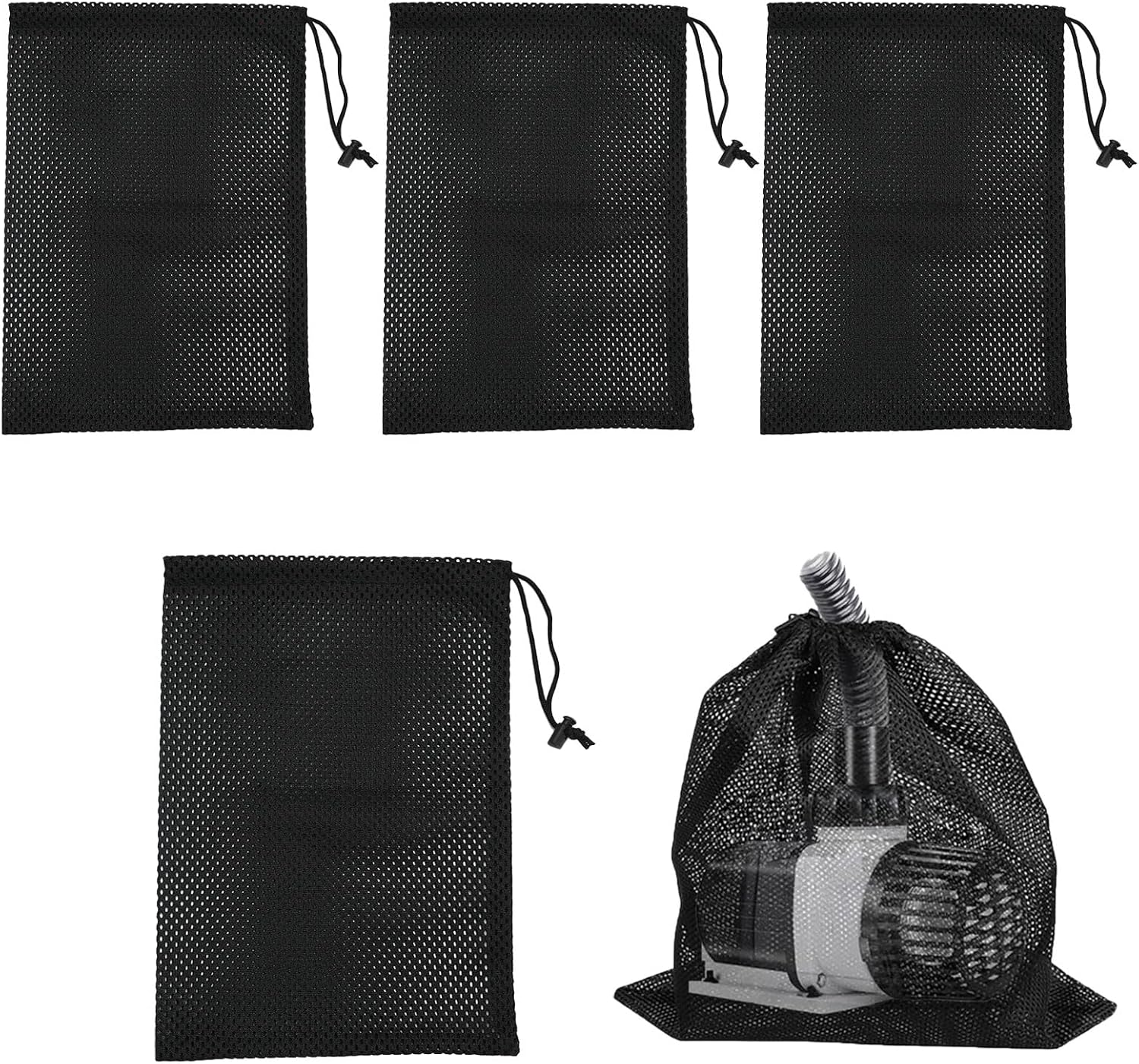 Sac Filtrant Pour Pompe À Eau, Filet, Sac Filtrant, Adapté Pour Aquarium/jardin/étang, 4545cm(4 Pièces)