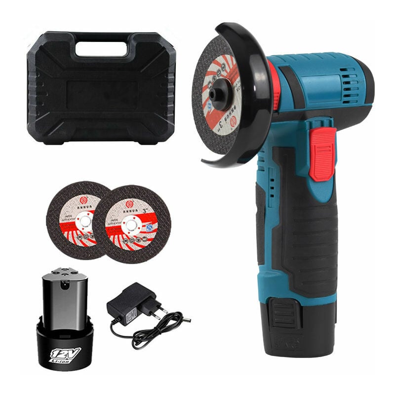 Mini Meuleuse D'Angle Sans Fil, Meuleuse D'Angle Sans Fil 12v Pour Le Meulage Et La Coupe, Le Polissage