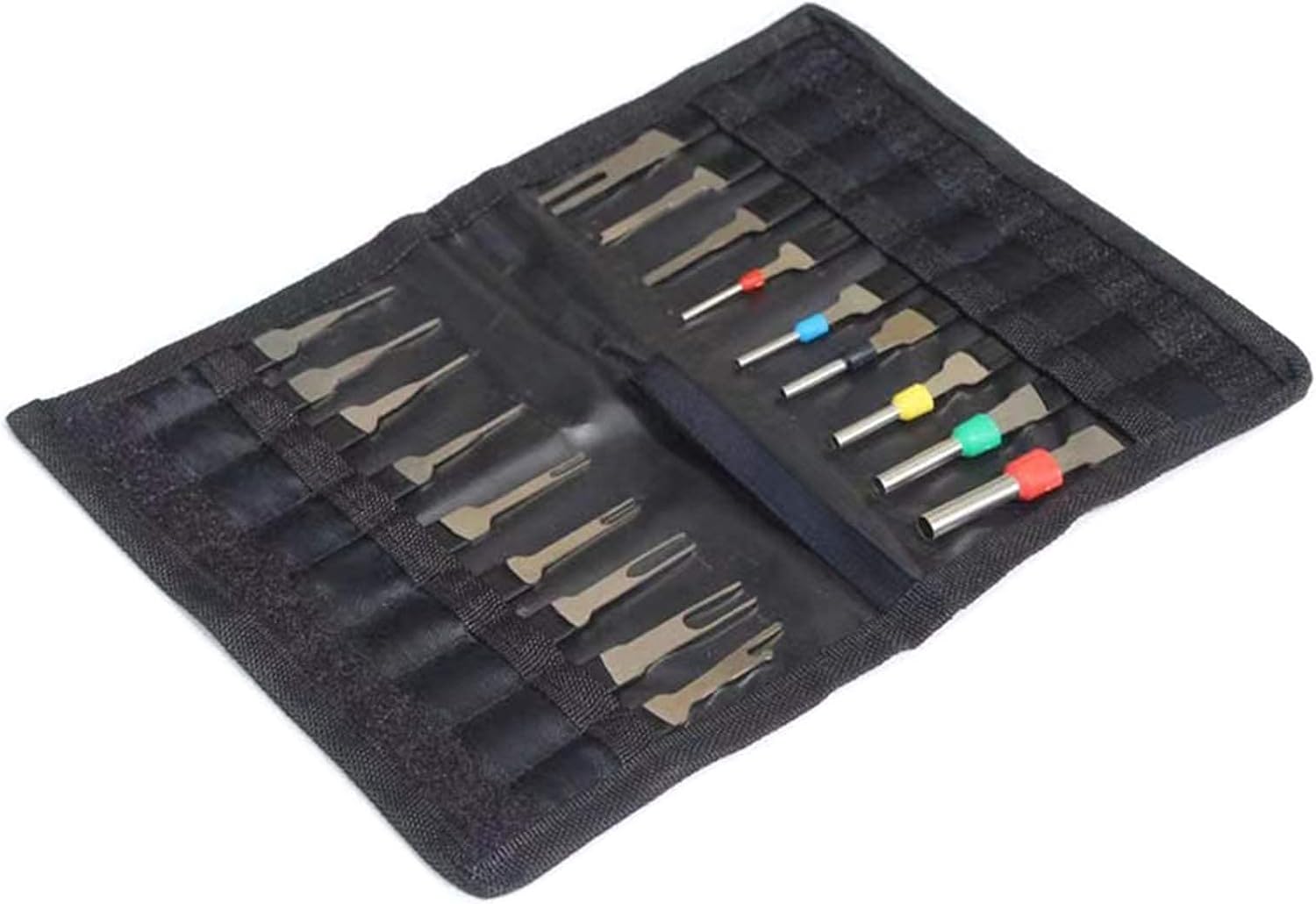 Terminal Extractor, 18pcs Terminal Removal Tool Kit, High Hardness, No Rust, No Deformation, Terminal Pin Puller, Repair Remover, Key Tool For Most People