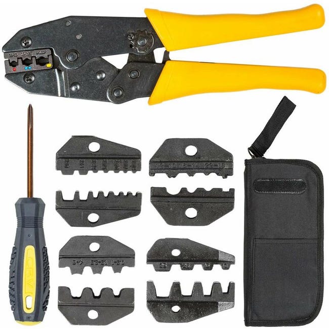 Pince À Sertir Outil De Sertissage 5 En 1 0,5 - 6 Mm²