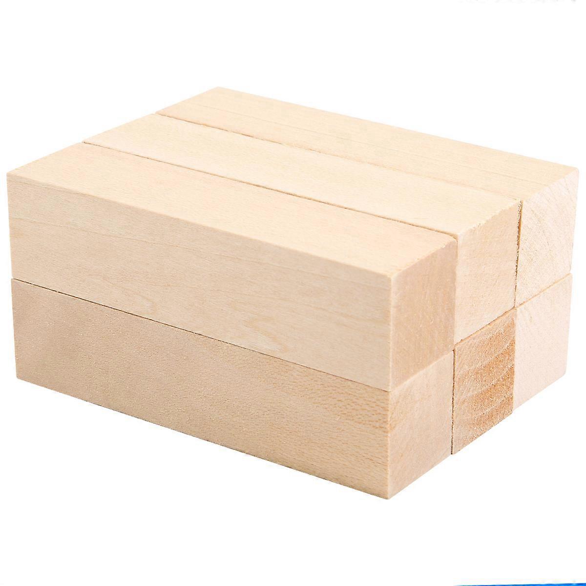 Kit De Sculpture Sur Bois Pour Débutants (6 Blocs En Tilleul) - Bricolage