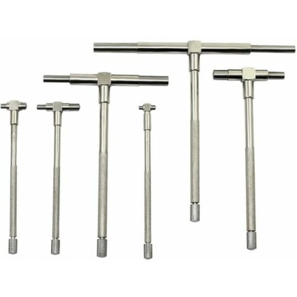 Jeu De 6 Jauges Télescopiques Pour Calibres Internes De 8 À 150 Mm
