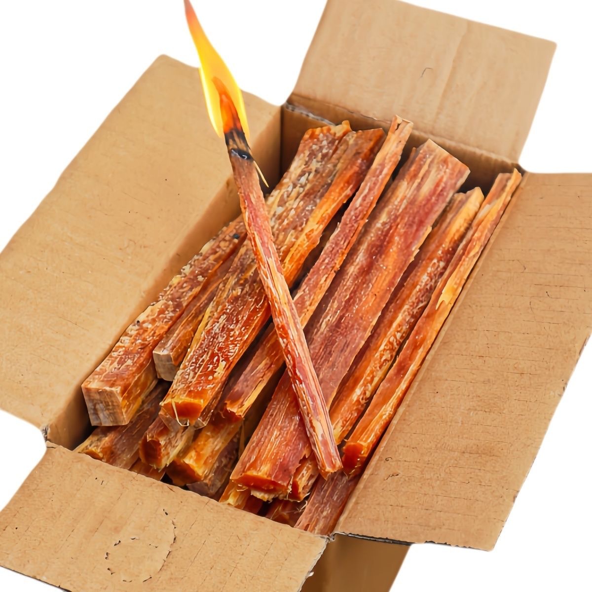 Allumettes Flammes - Allume-feu Pour Cuisinières, Barbecues, Cheminées, Feux De Camp - Bois D'Allumage - 1 000 G
