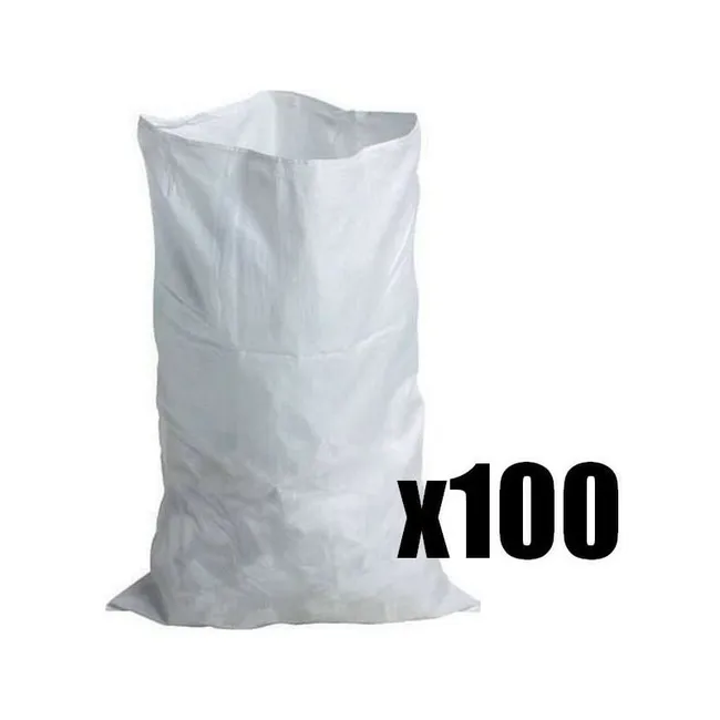 Sac À Gravats Pas Cher Tissé Résistance 60 Kg (x100)