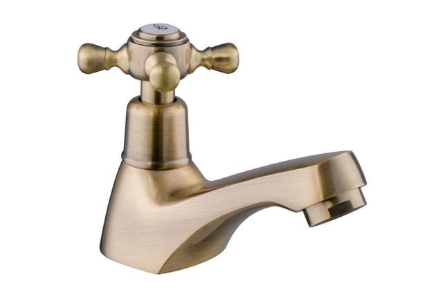 Paulgurkes - Standventil Messing Bronze Retro Kaltwasserhahn Nostalgie