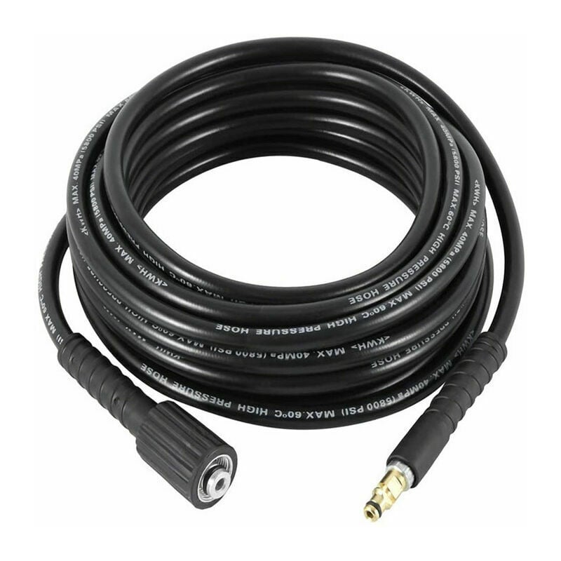 Convient Pour Karcher K2 K3 K4 K5 8m Tuyau De Pulverisation De Tuyau De Nettoyage Sous Pression，noir