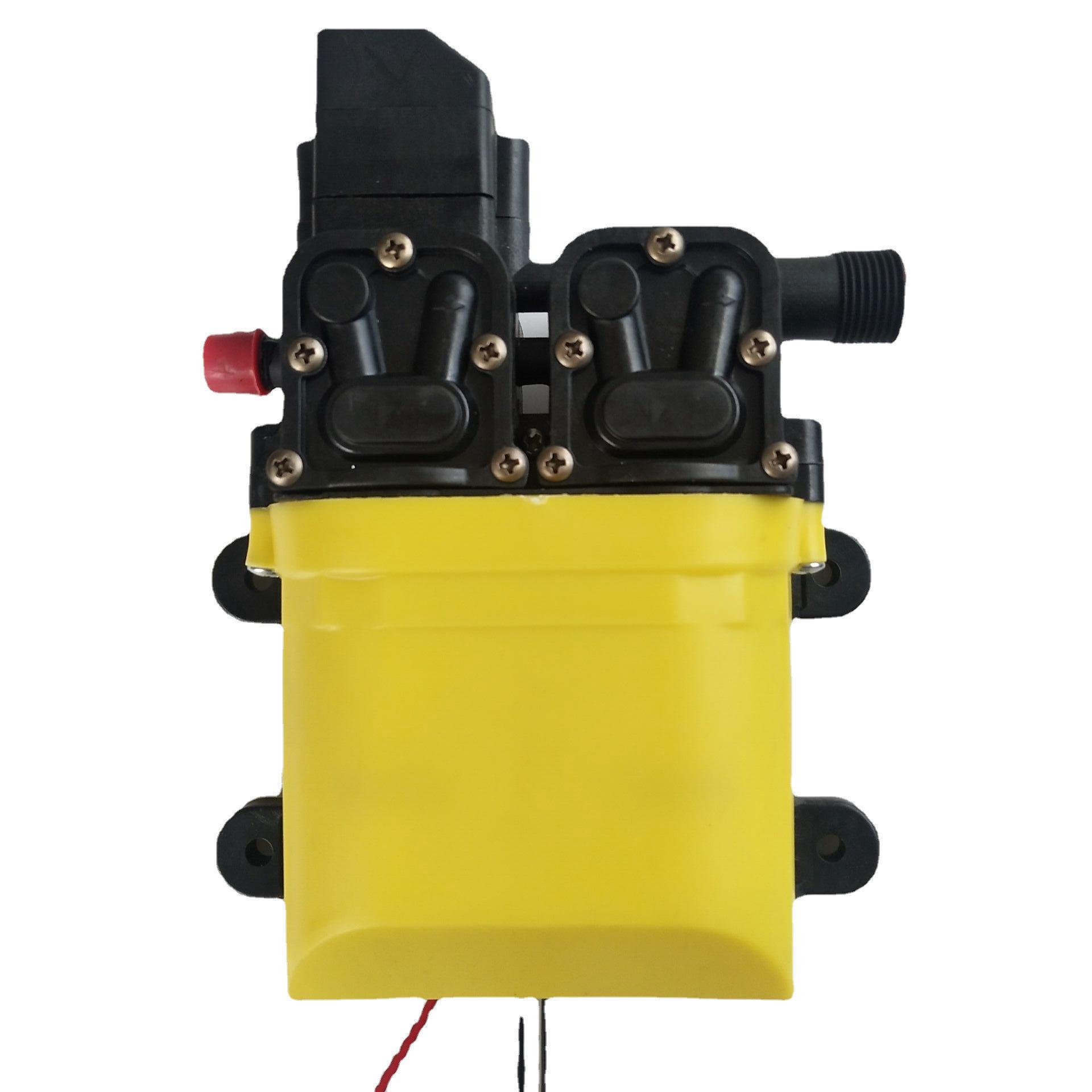 Pompe À Eau Sous Pression, 12 V 120 W 8 L, Pompe À Membrane Haute Pression, Pompe À Eau Électrique Automatique Avec Connecteur En Cuivre Pour Pièce