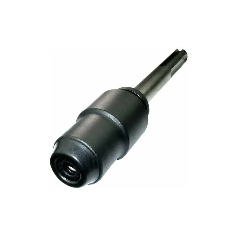 C45025 - Adaptateur Convertisseur Sds-max Vers Sds-plus Avec Mandrin - Raccord Embout Prise Pour Marteau Perforateur/piqueur - Burin/forêt/mèche - En Acier Cr-v