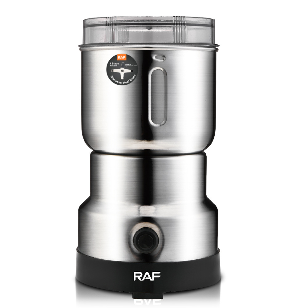 Broyeur Électrique Universel Raf, Broyeur À Sec Léger Pour Usage Domestique, Tasse De Broyage Portable Pour Grains De Café Moulus R.7114