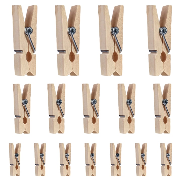Wooden Clip (natural Wood Color, 2.5x0.3cm (approximately 0.6g))