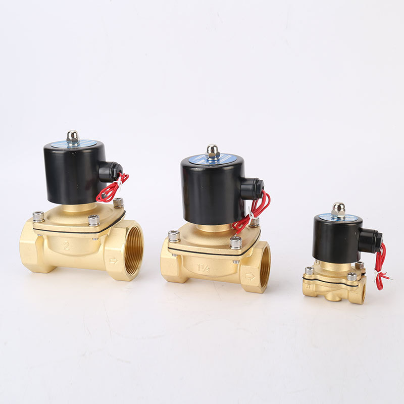 Ac 220v 3/4-inch Vanne Électromagnétique Électrique, Électrovanne Normalement Fermée En Alliage De Zinc Nc Pour Le Gaz, Air, Huile, Eau
