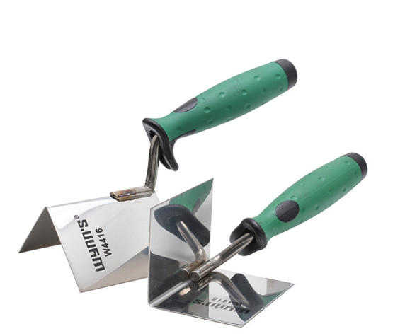 Lot De 2 Truelles D'Angle En Acier Inoxydable 80 X 60 Mm - Truelle D'Angle Intérieure Et Extérieure En - Spatule D'Angle Avec Poignée Souple