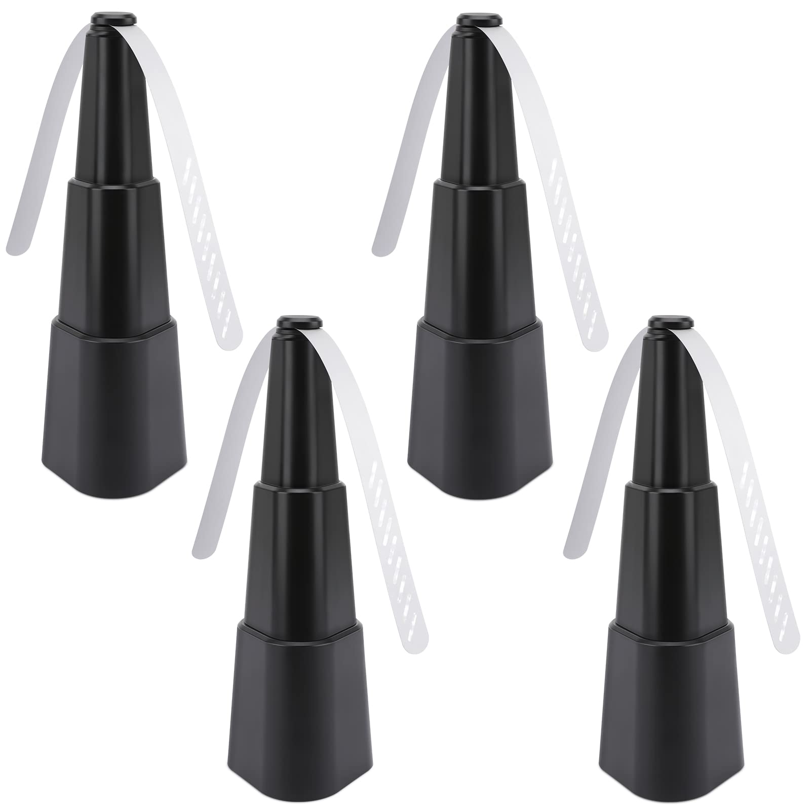 Ventilateur Anti Mouches, 4 Pc Répellante Fan Par Extérieur Intérieur Mouches Et Ventilateur Avec 2 Feuilles De Ventilateur Et Crochet Anti-moustique Éloigne Les Mouches