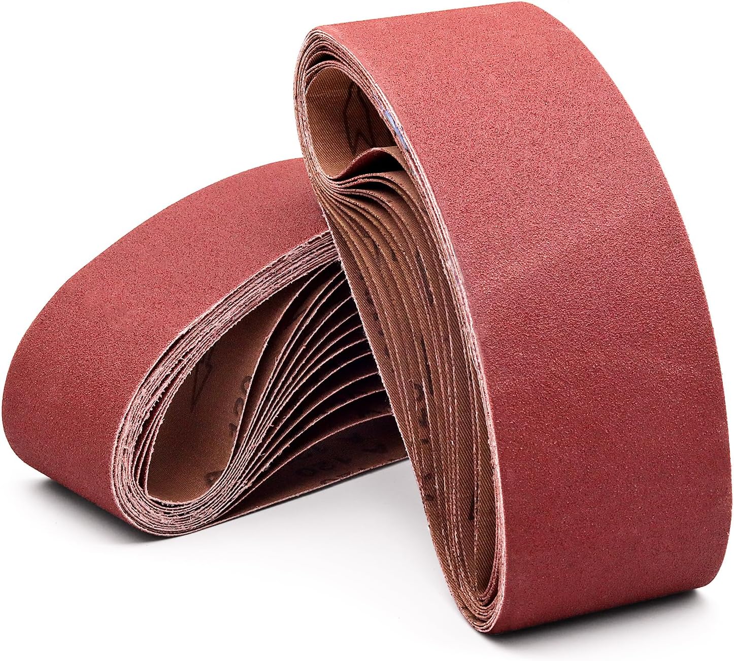 X 21 Inch Belt Sander Sanding Belts, 120 Grit 3 Inch X 21 Inch Aluminum Oxide Belt Sander Belt For Belt Sander, 24 Pack(3x21in, 120 Grit)